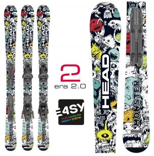 Горные лыжи Head MONSTER Easy JRS wh/bk - 117 см